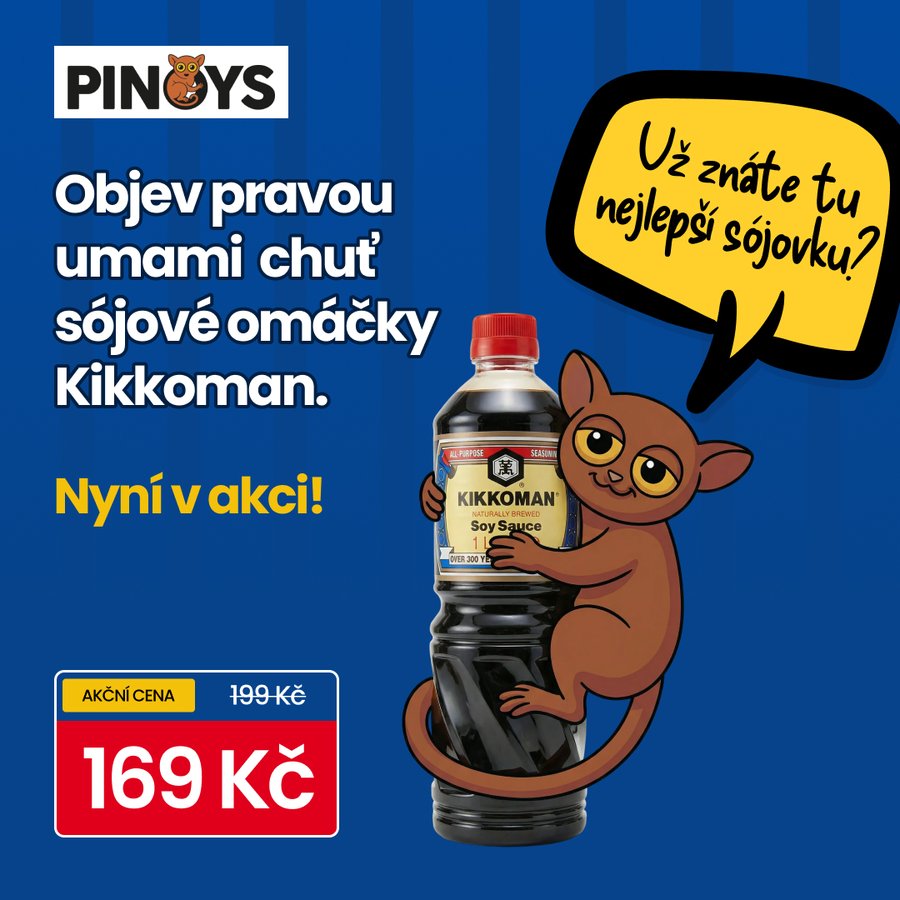 Kikkoman – edukační kreativa „Objev pravou umami chuť sójové omáčky“