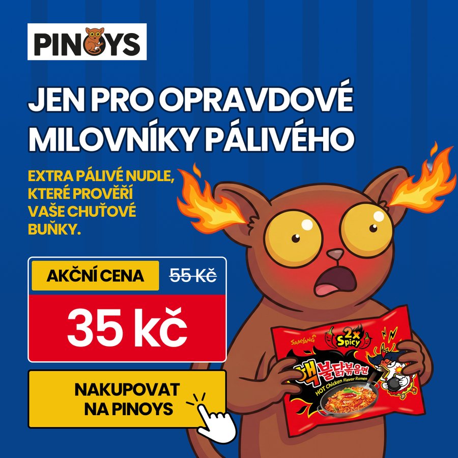 Samyang 2x Spicy – kreativa „Jen pro opravdové milovníky pálivého“ s hořícím maskotem